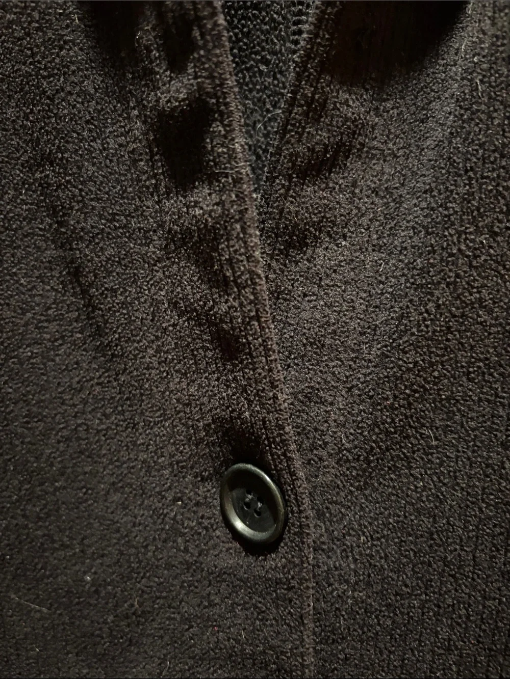 J Crew Women's Black Casual Button-Front soft Jacket